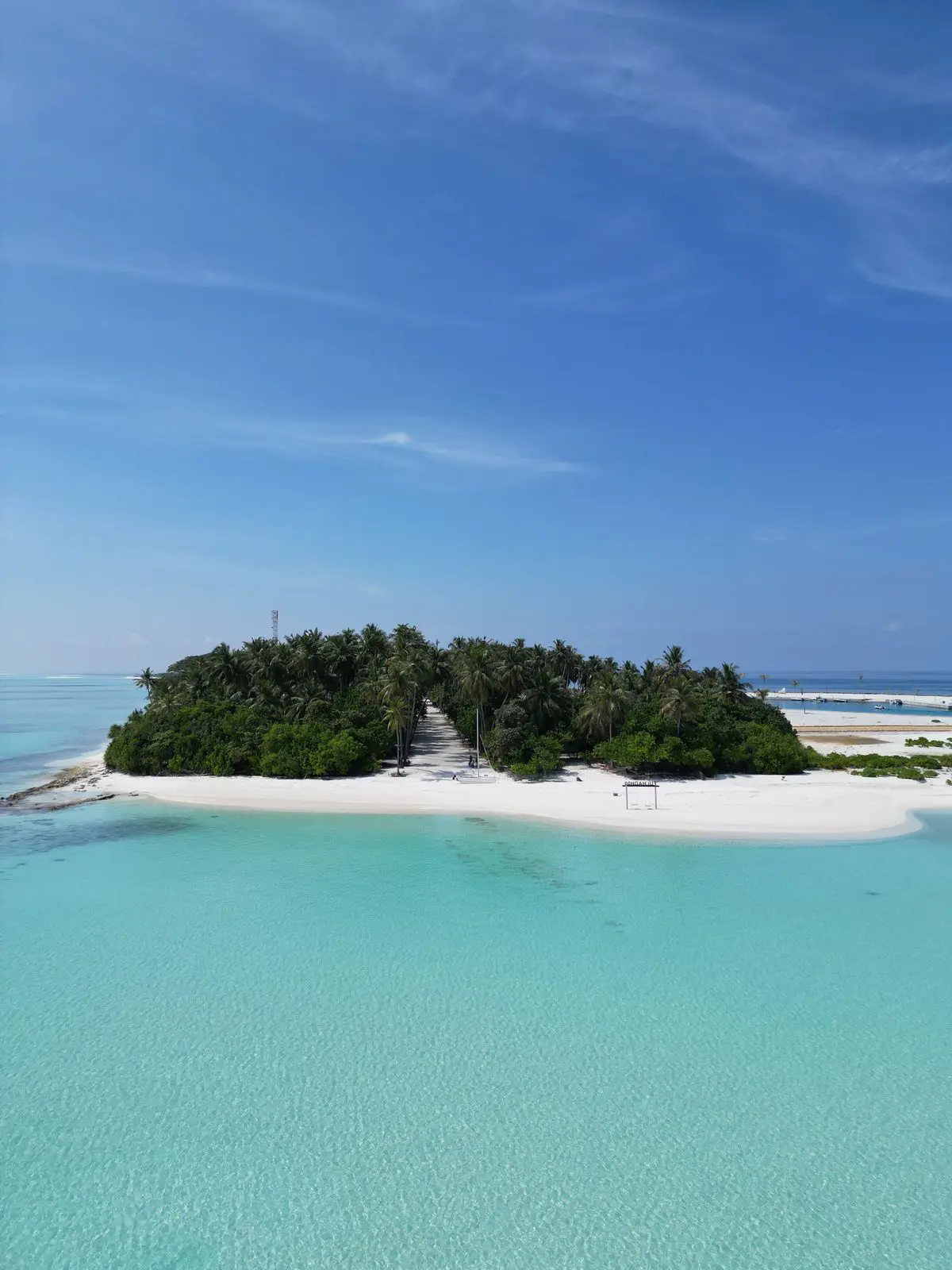 Playa de Fulhadhoo, en el entorno de Fulhadhoo, Maldivas.