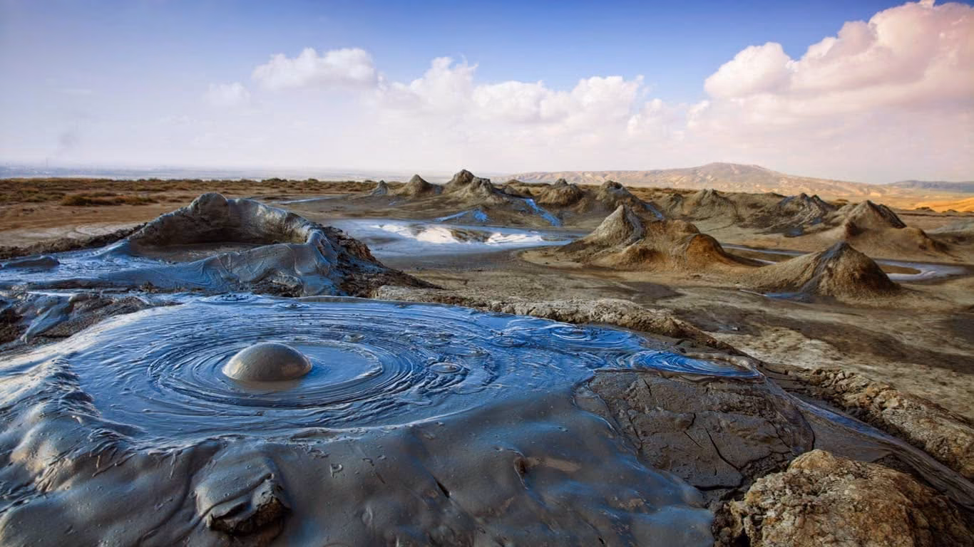 Volcanes de lodo de Gobustán, Azerbaiyán