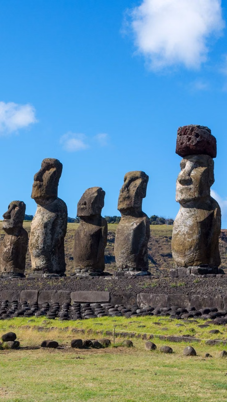 Moáis de Rapa Nui, Chile