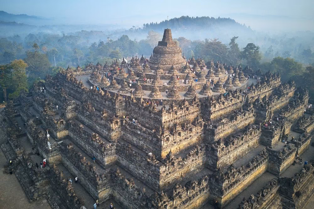 Templo de Borobudur, Indonesia