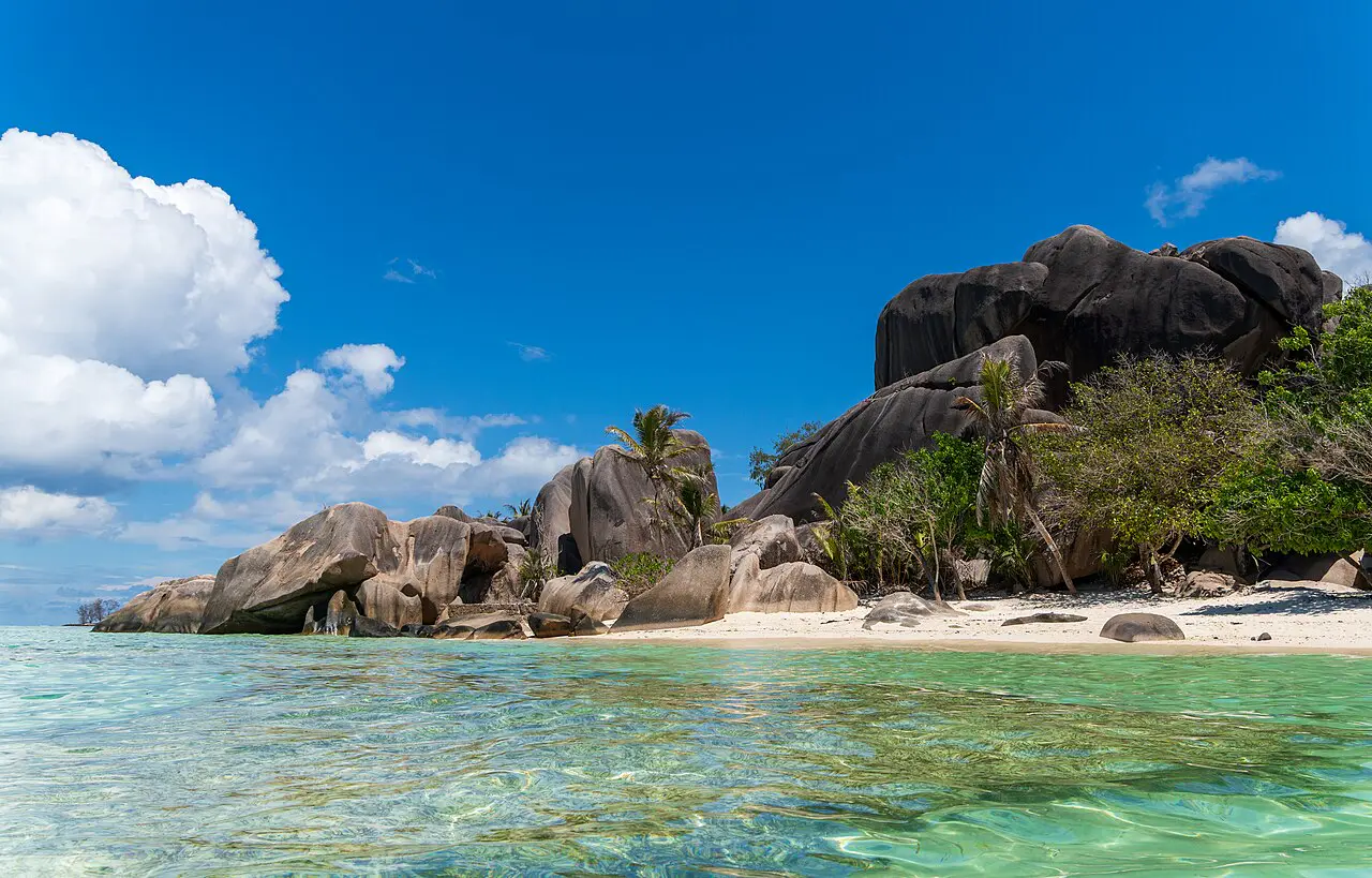 Anse Source d’Argent, en el entorno de La Passe, Seychelles.