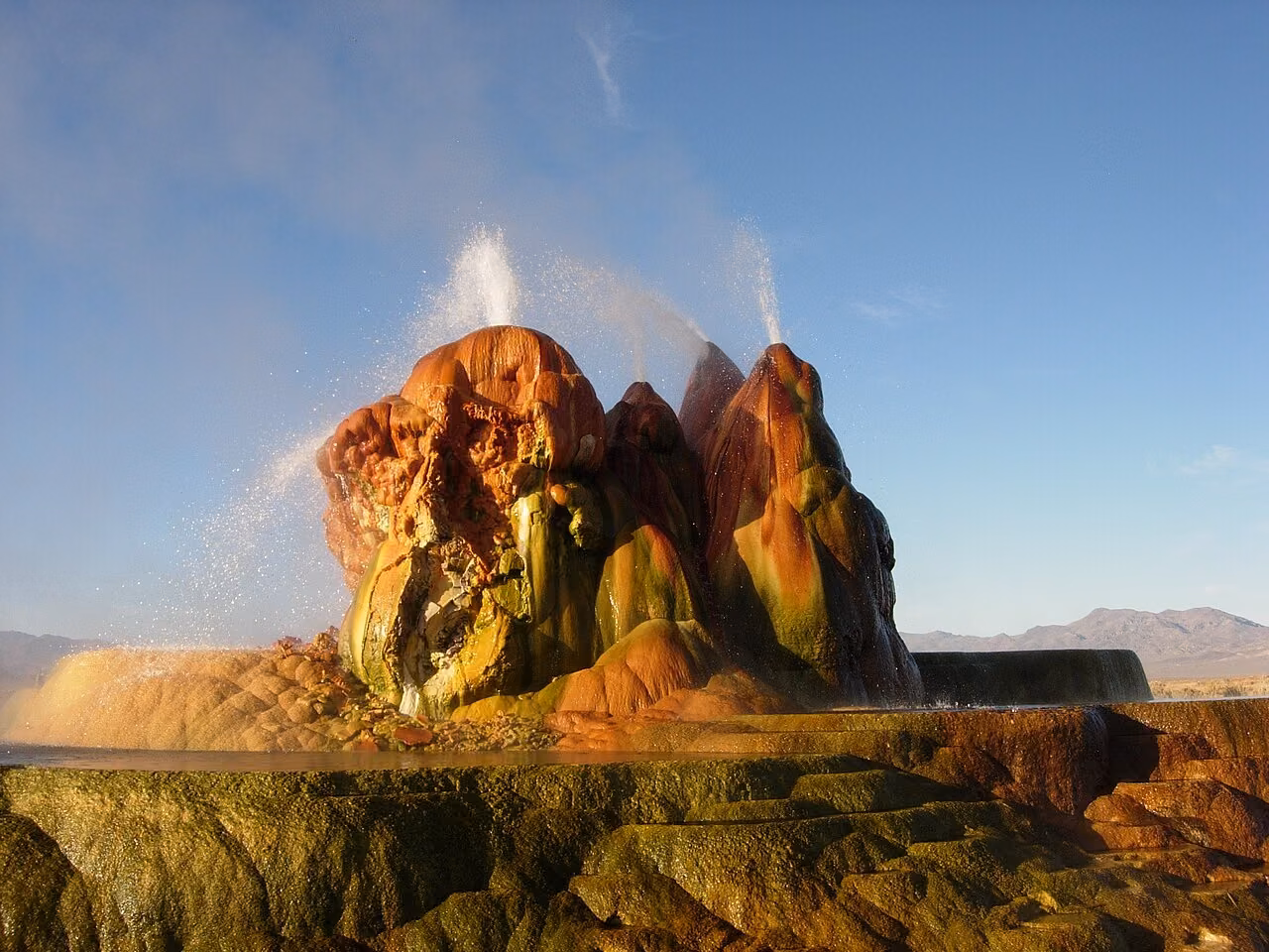 Fly Geyser, Estados Unidos