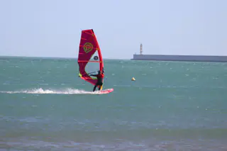 Clase de windsurf con Ocean Republik, Valencia
