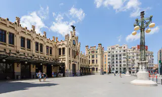 Detalle de Estación del Norte, Valencia