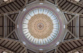 Vista de Mercado Central de Valencia, Valencia