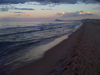 Detalle de Playa Nord de Gandia, Gandia