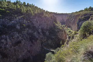 Detalle de Ruta de los Puentes Colgantes de Chulilla, Chulilla
