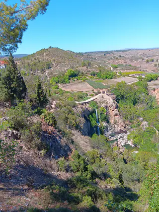Entorno de Salto de Chella, Chella