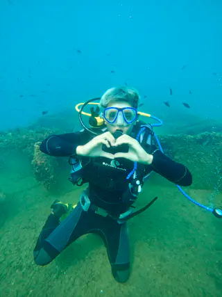Bautismo de buceo con Manta Diving, Valencia