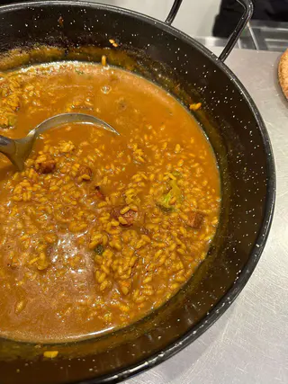 Arroz caldoso de La Més Cabuda